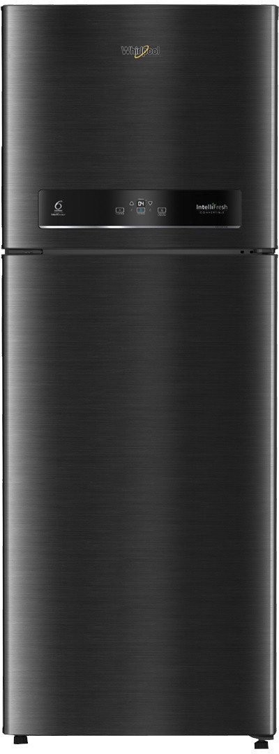 Whirlpool 467 L Frost Free Double Door 2 Star Convertible Refrigerator (Steel Onyx, IF INV CNV 515 STEEL ONYX(2S)-Z)