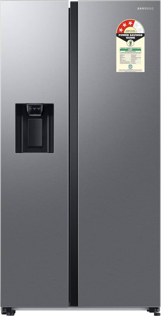 Samsung 633 L Frost Free Side By Side 3 Star Convertible Refrigerator