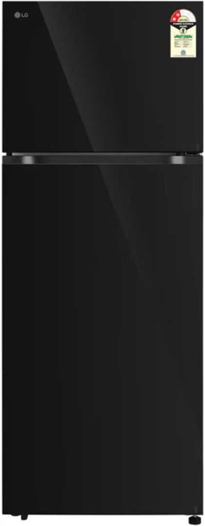 LG 466 L Frost Free Double Door Top Mount 2 Star Convertible Refrigerator (Black Mirror, GLT4626TEBM)