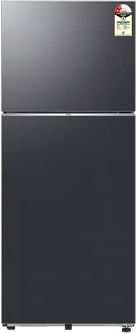Samsung 396 L Frost Free Double Door 2 Star Convertible Refrigerator Black Matt, RT41DG6A2BB1HL