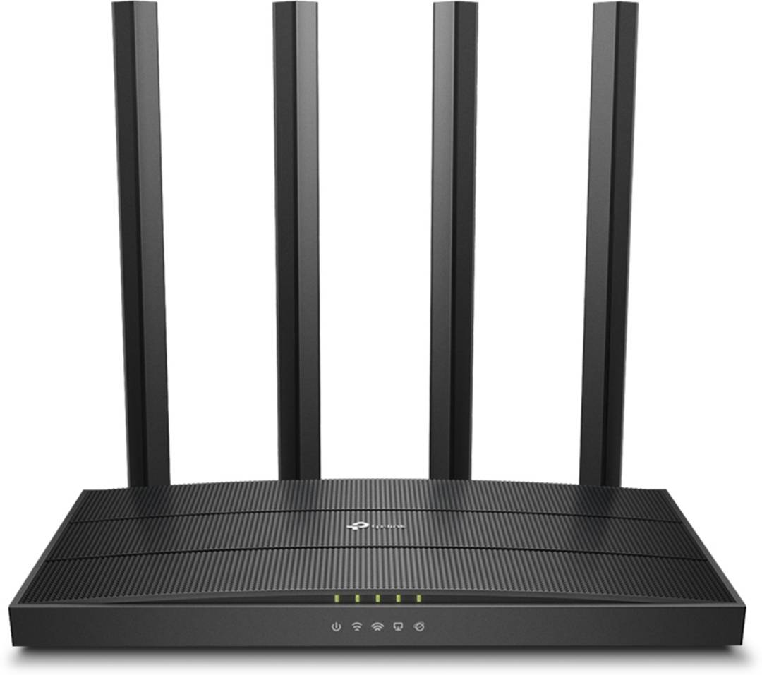 TP-Link Archer C6 MU-MIMO Gigabit Wireless Router 2.4 GHz, 5 GHz 1200 Mbps Wifi Speed Dual Band External Antenna Ethernet (Cable Broadband) - TP-Link 
