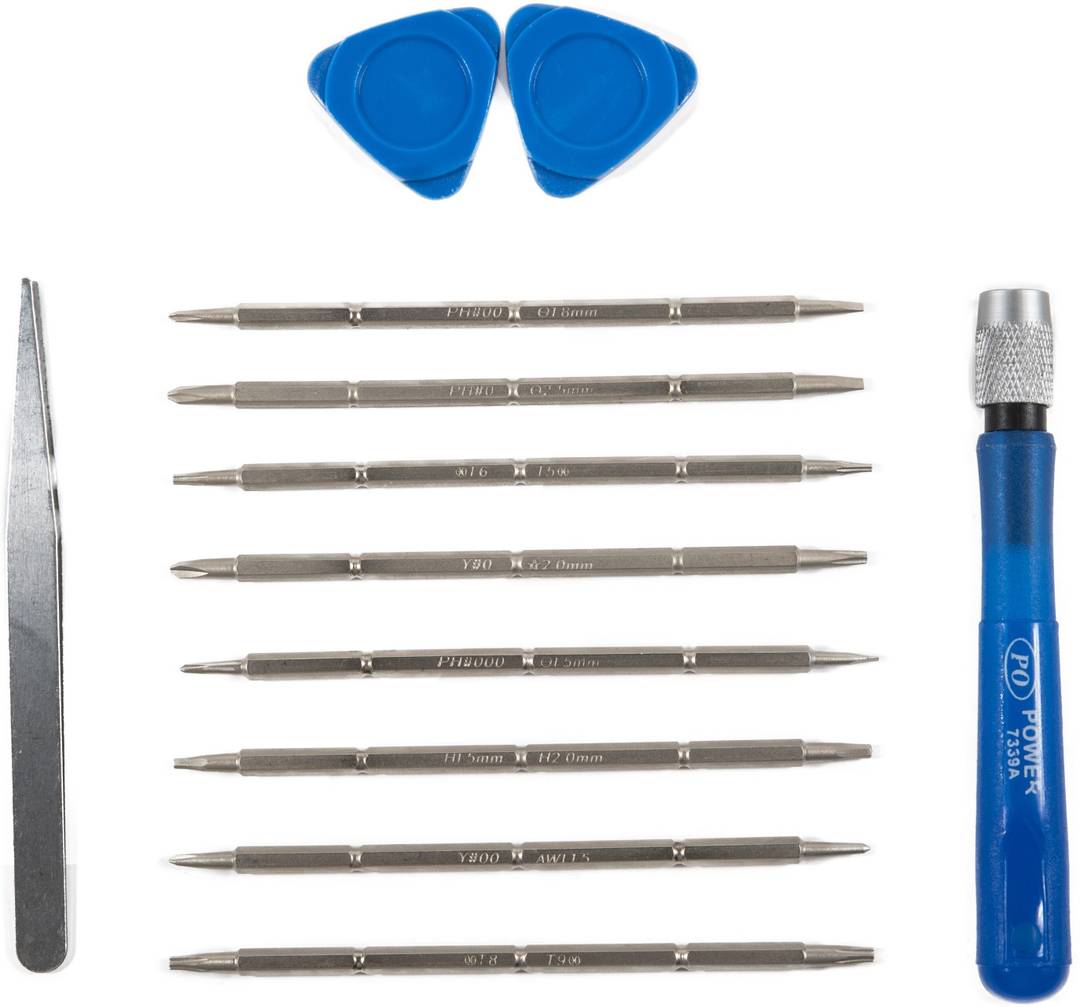 Spartan SMR-01 Screwdriver Tool Kit for Opening and Repairing Mobiles, PDA, Laptop with Openers and Tweezer Precision Screwdriver Set (Pack of 12)