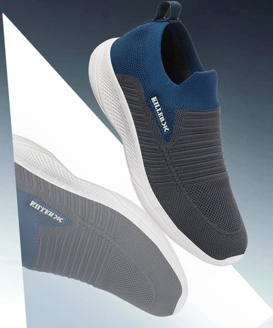 killer saber d grey t blue walking shoes men