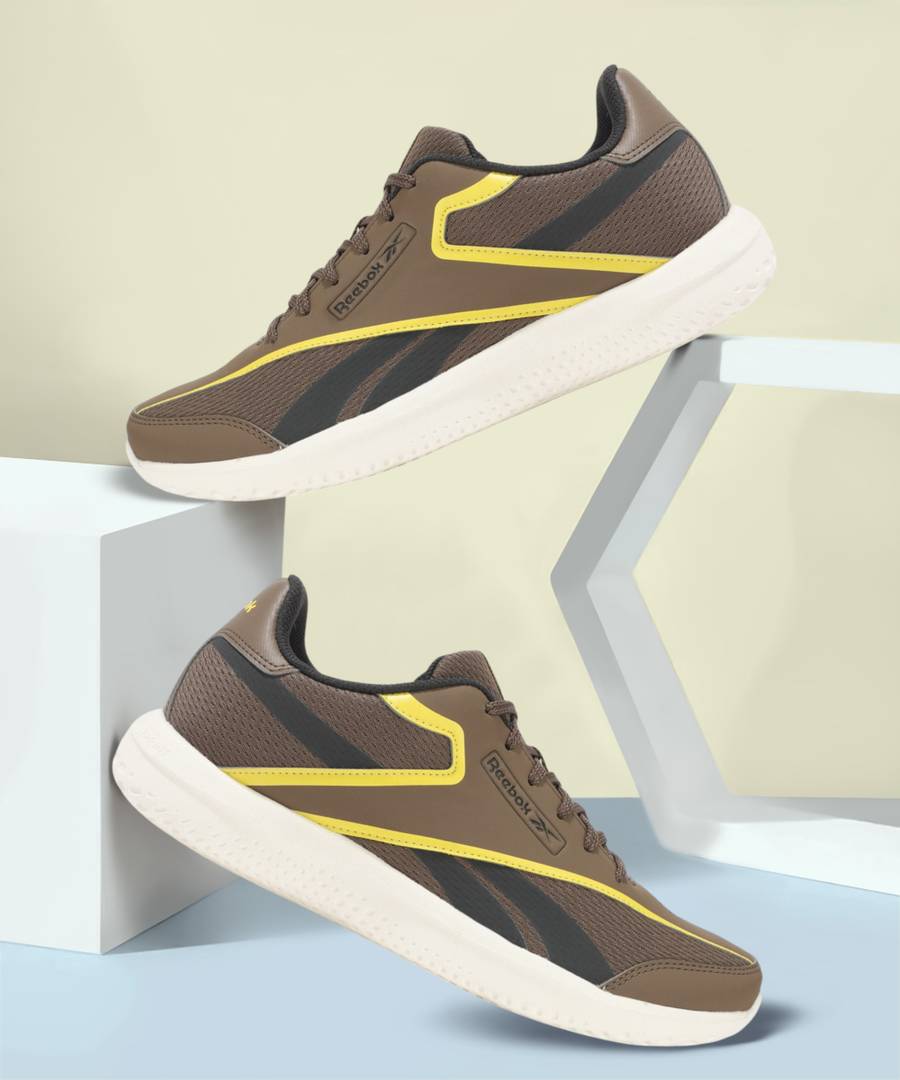REEBOK Breeze Glide M Running Shoes For Men Brown , 8