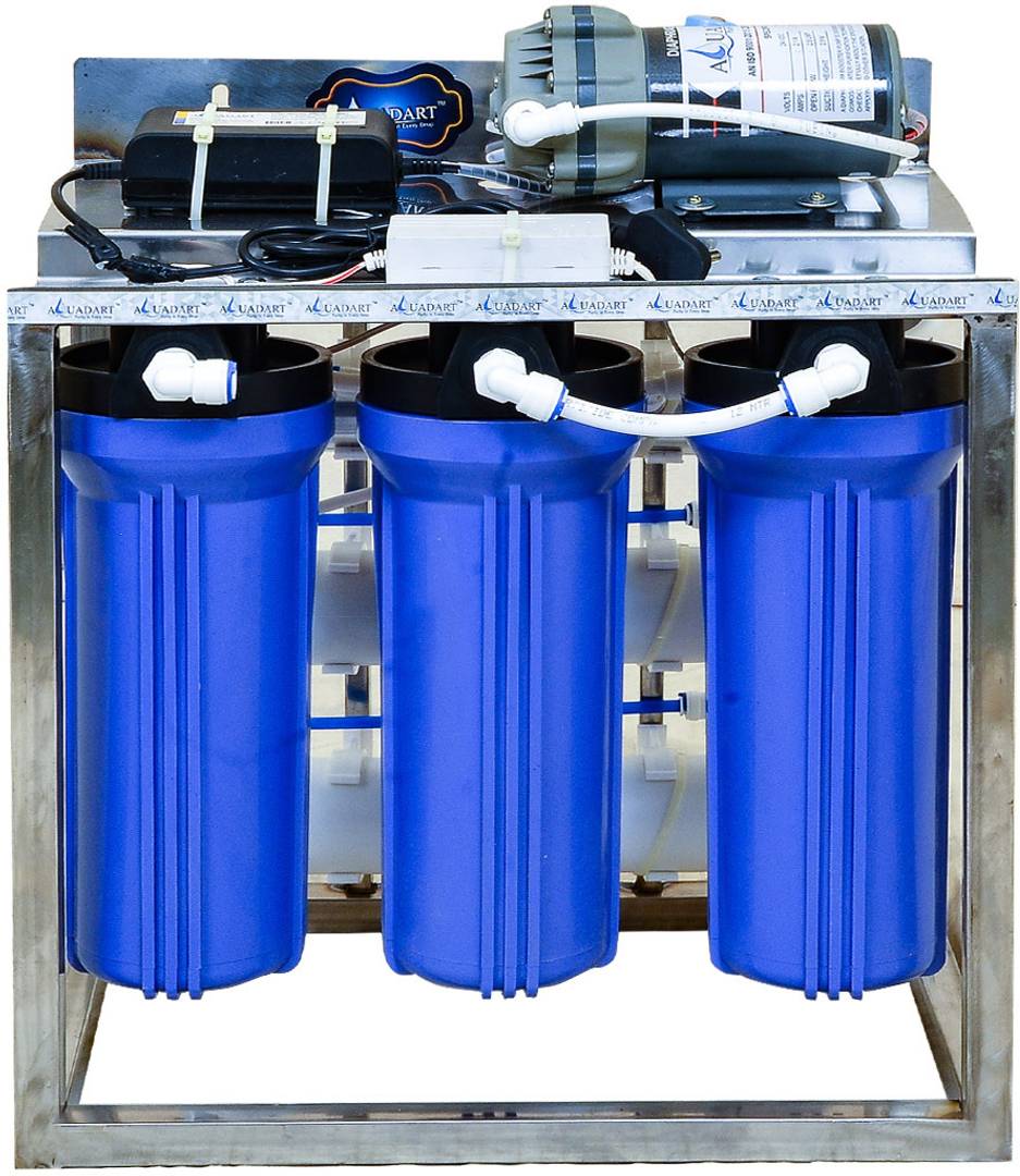 AquaDart 25 LPH Commercial UV Protection Ro Water Purifier Plant With Auto Shut Off And TDS Adjuster 25 L RO + UV + TDS Control Water Purifier