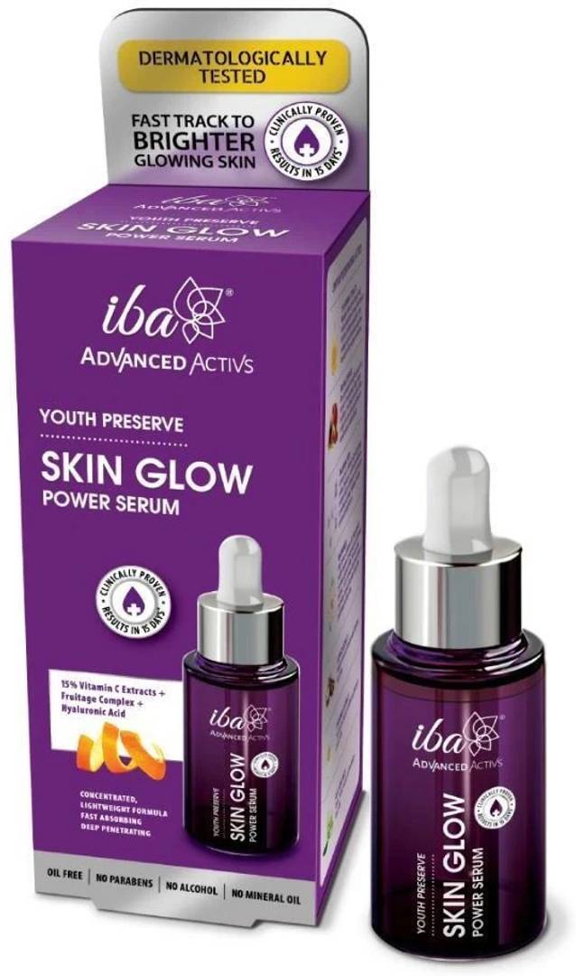 iba advanced activs youth preserve skin glow power serum