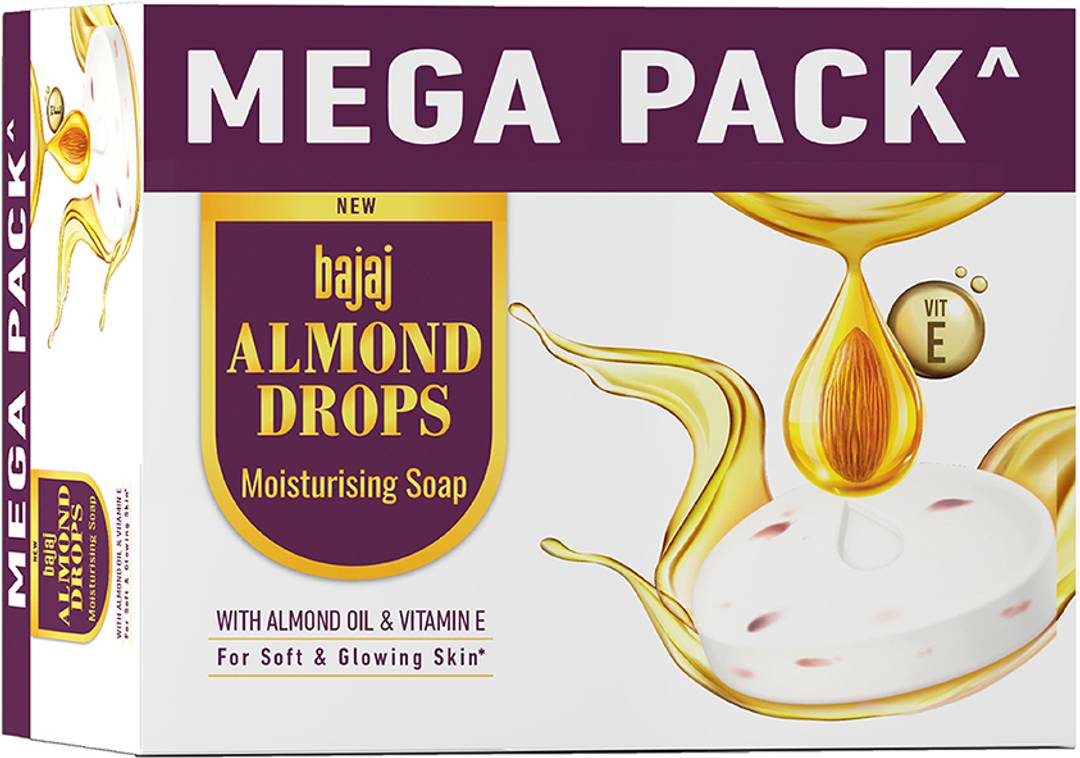 bajaj almond drops moisturising soap pack 8 oil vitamin e
