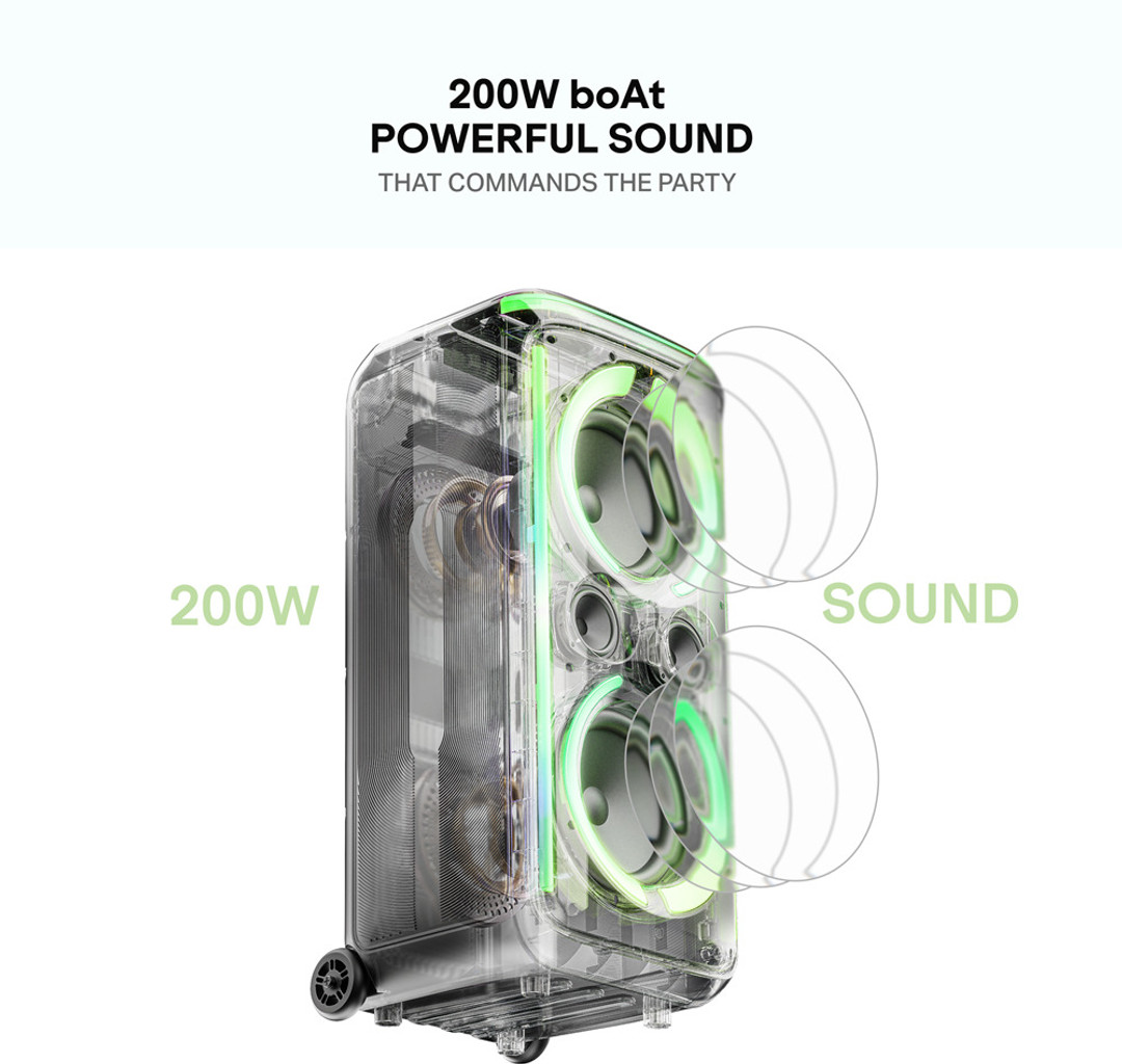 boAt PartyPal 500 200W Party Speaker