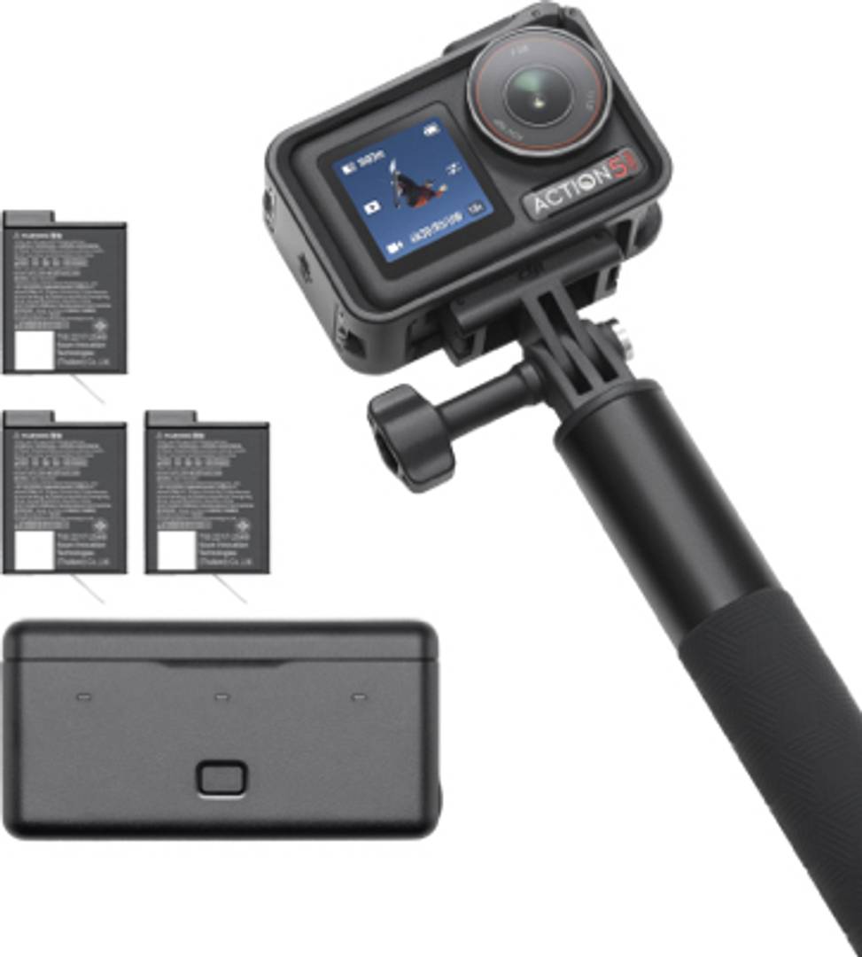 dji Osmo Action 5 Pro Adventure Combo Sports and Action Camera Black, 40 MP