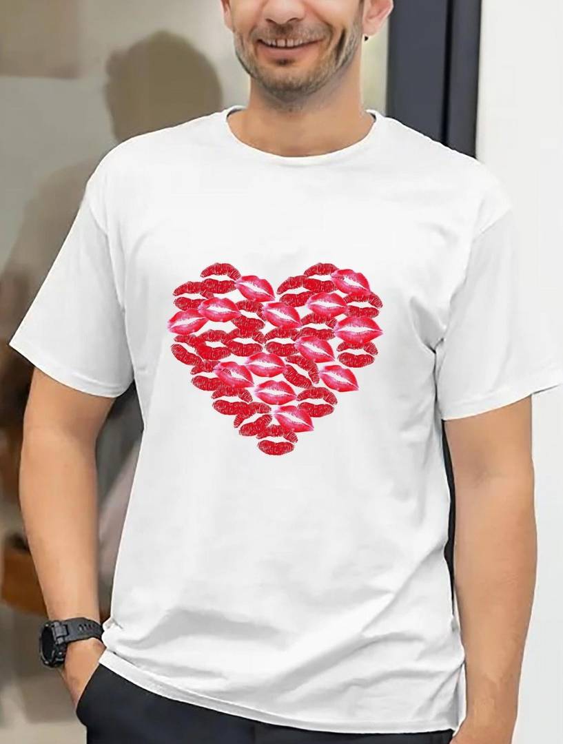 cps Graphic Print, Printed Men Round Neck Reversible White T-Shirt
