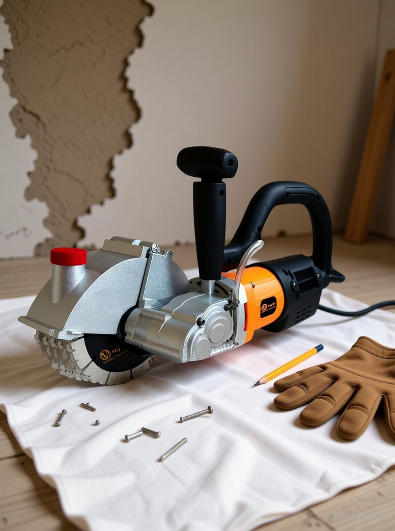 Price History of VOLTZ BWC-156 Brushless Wall Chaser Machine 6500W With ...