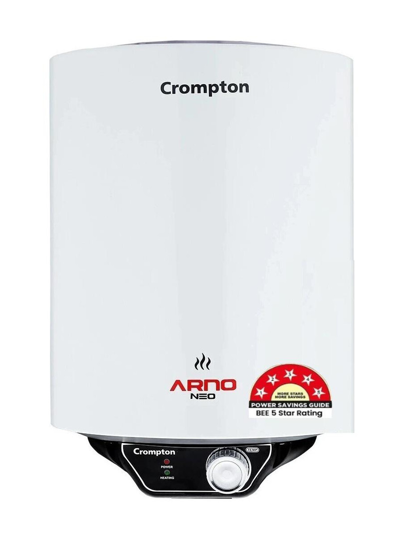 Crompton 15 L Storage Water Geyser | 5 Star BEE Energy Rating | National Energy Conservation Award Winner 2023 (ASWH-3015 ARNO NEO 5S / SWARNN5MV08R20