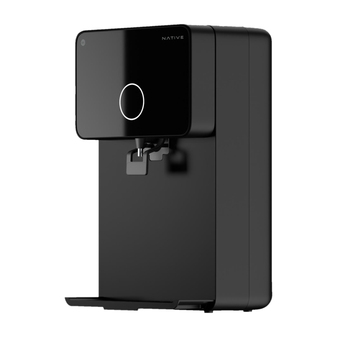 NATIVE By Urban Company M1 Copper | Needs no service for 2 years | 10-stage Purifier 8 L RO + UV + Alkaline + Minerals Water Purifier Black