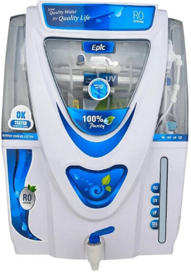 aqua epic model 12 ltr ro uv uf tds controller l ro uv uf tds water purifier