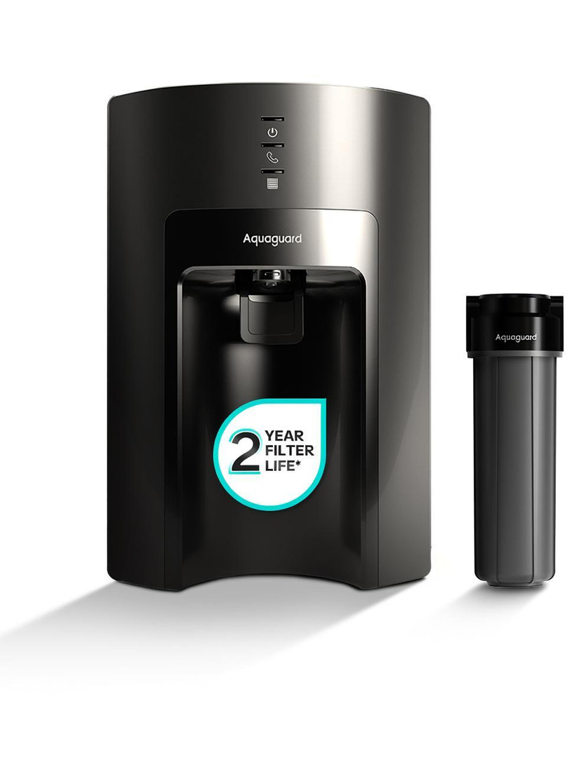 Aquaguard Sure Delight Aquasaver ROUVUF2X 6 L RO + UV + UF Water Purifier 2-year filter life | With Mega Sediment filter | 2 Free cleaning service | 6