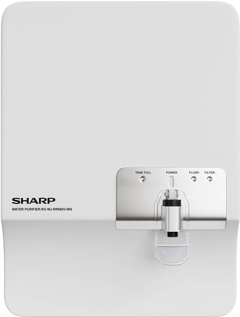 Sharp WJ-RR065V-WS 7 L RO + UV + TDS + CeroSilver Water Purifier White Silver