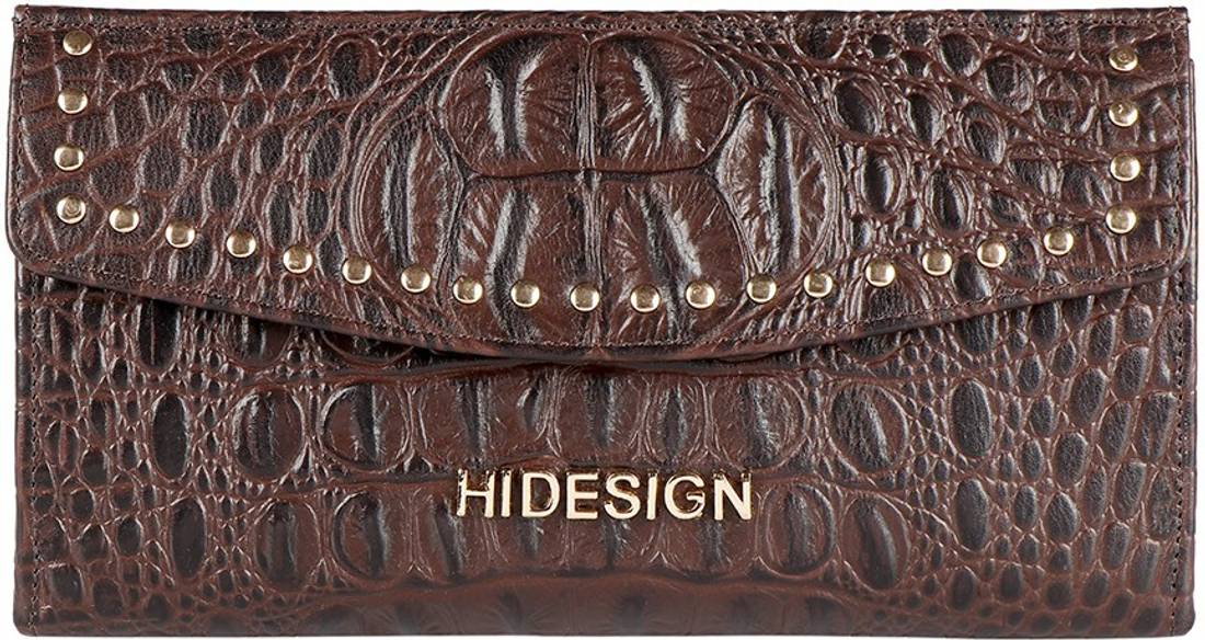 Price History of Hidesign Women Brown Genuine Leather Wallet from