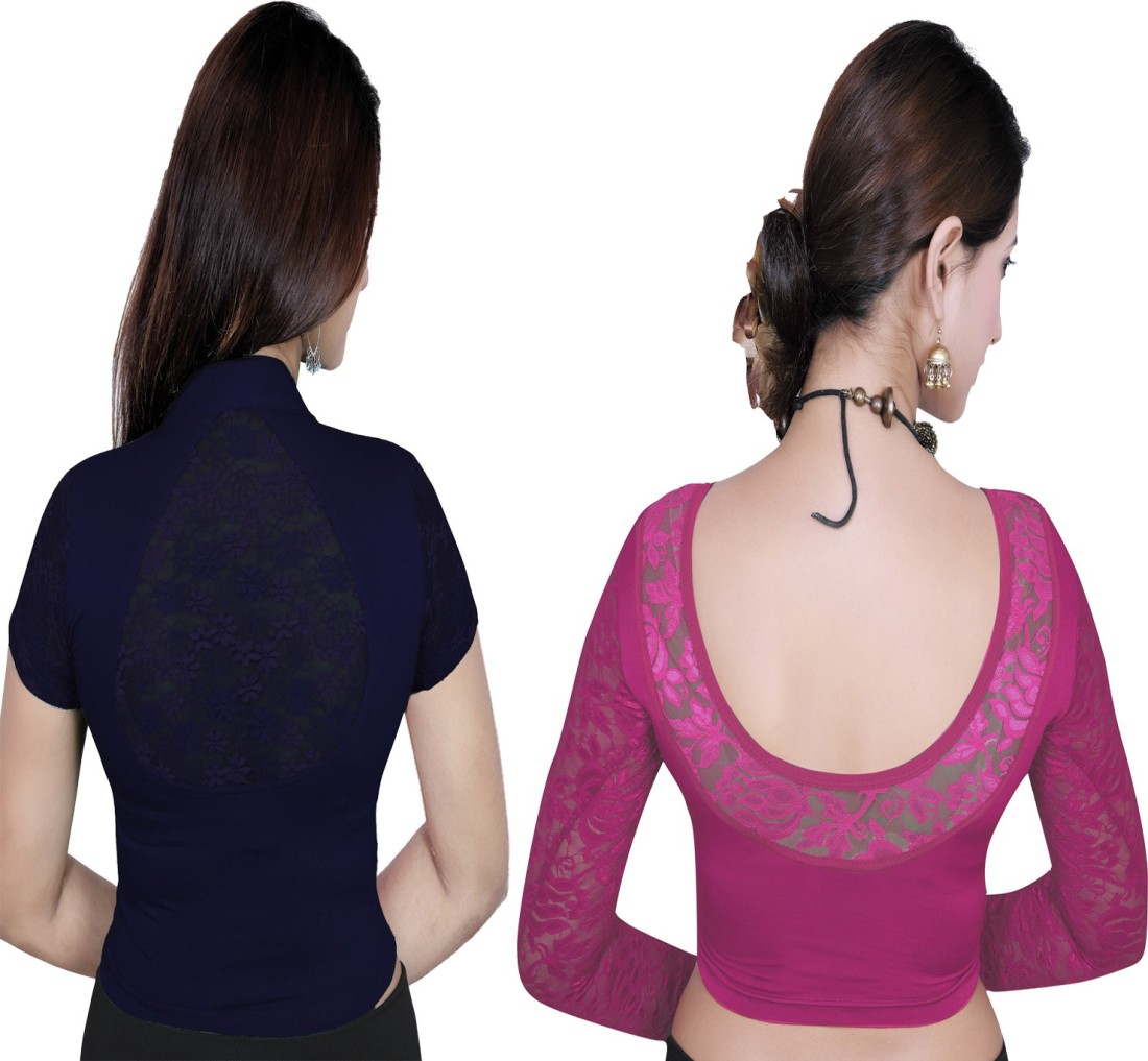 halter neck blouse I हॉल्टर नेक ब्लाउज, by Blousee