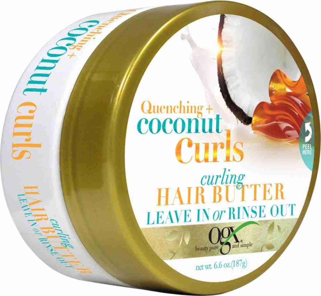 Ogx quenching plus coconut deals curls curling hair butter