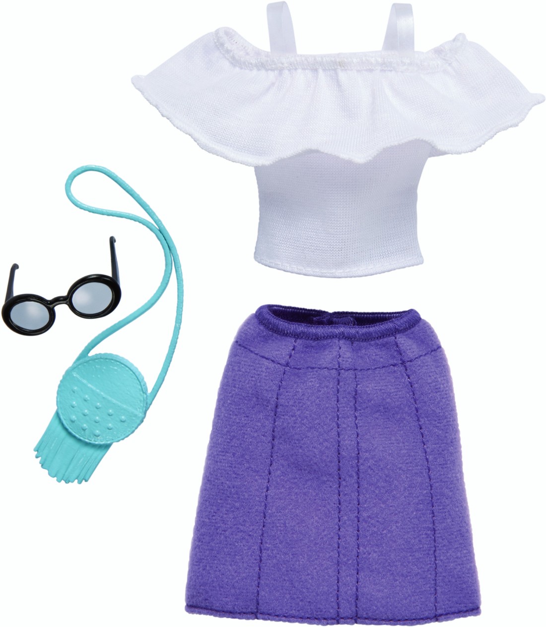 Purple cheap top barbie