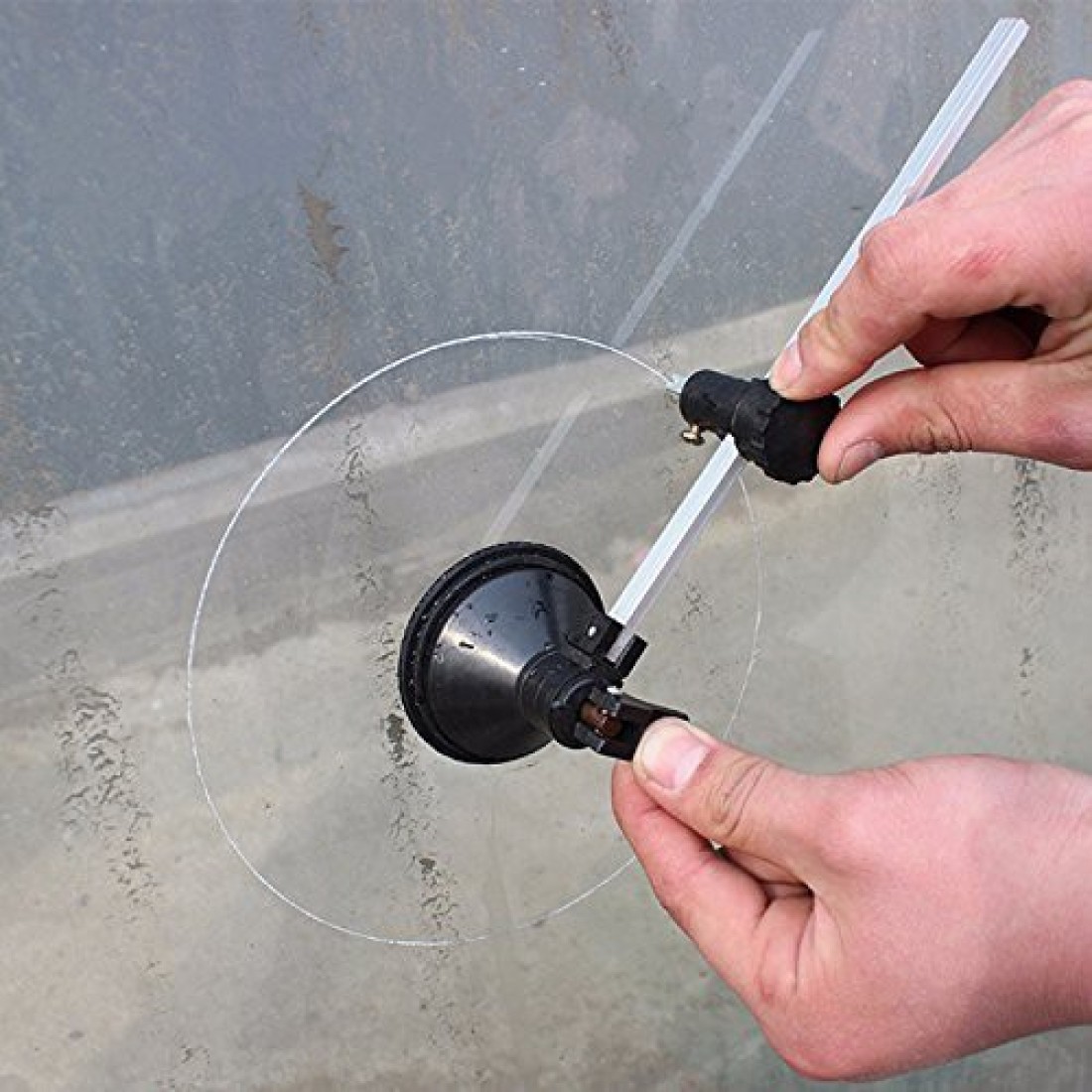 How to Cut a Glass Circle 