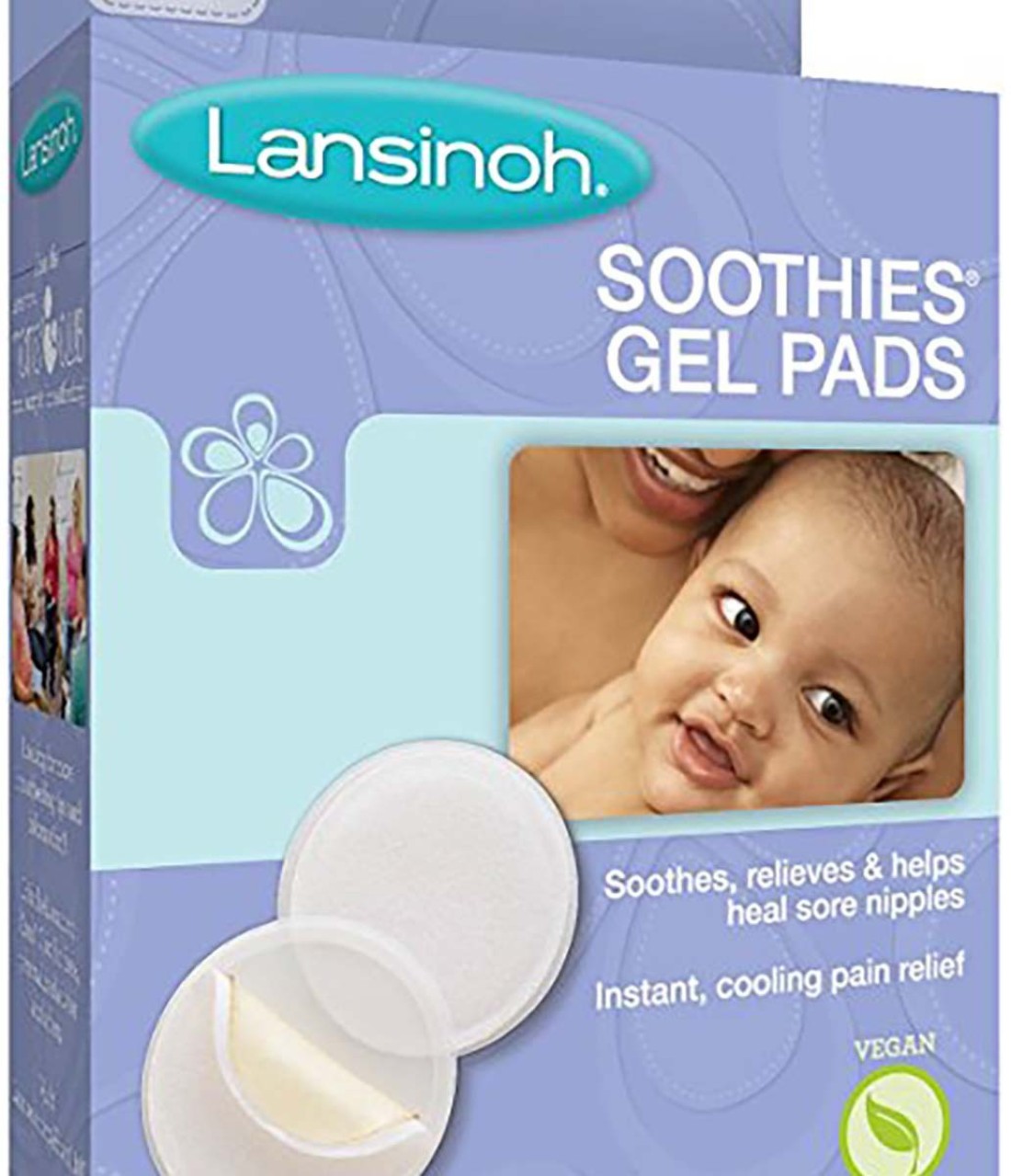 Buy Lansinoh Soothies Gel Pads (Pack of 2) - Breastfeeding Gel Pads