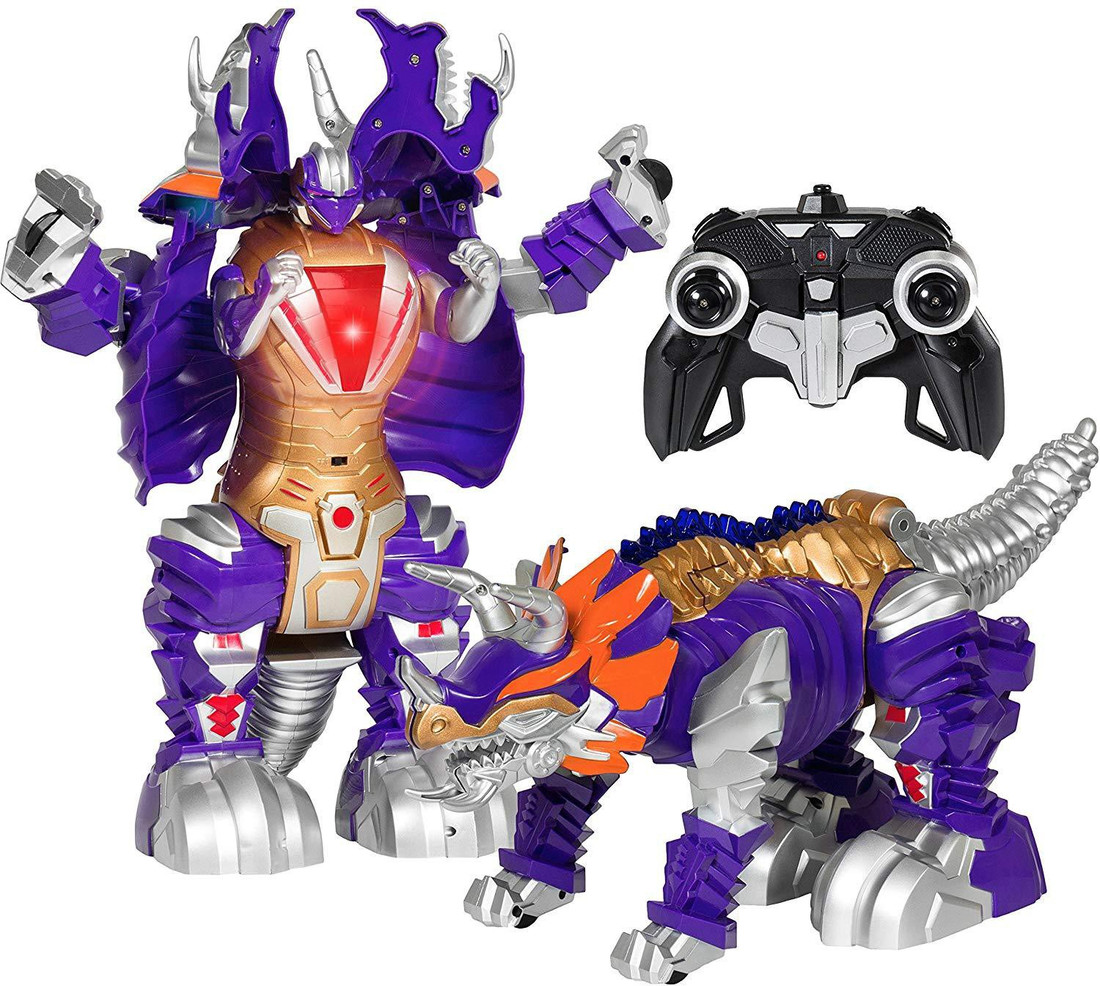 Remote control store dinosaur transformer