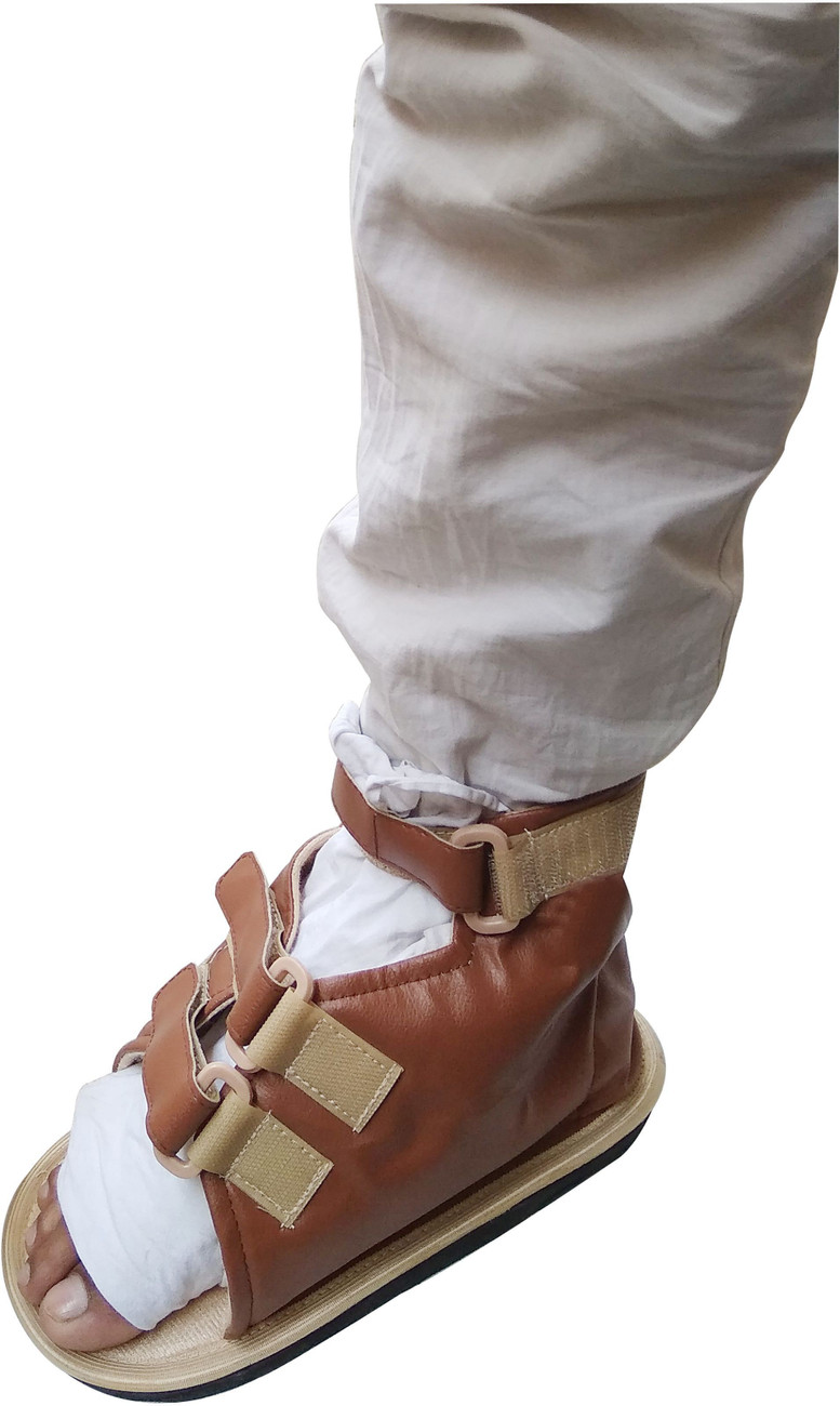 Shakuntla Cast shoes Foot Support Plaster shoe cover 7 Fracture
