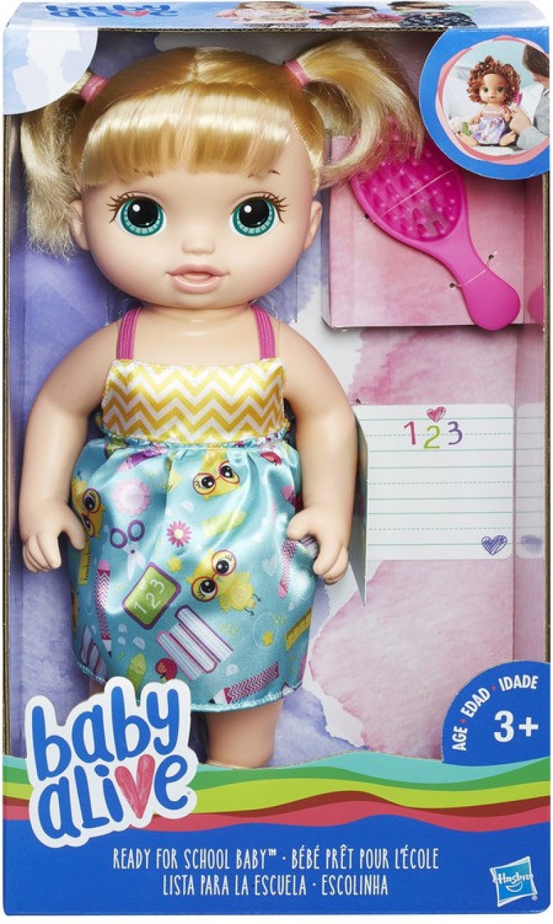 hasbro baby alive ready for school baby