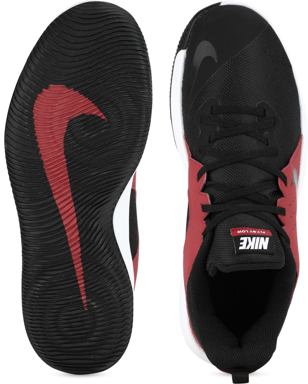 Nike flyby cheap low red