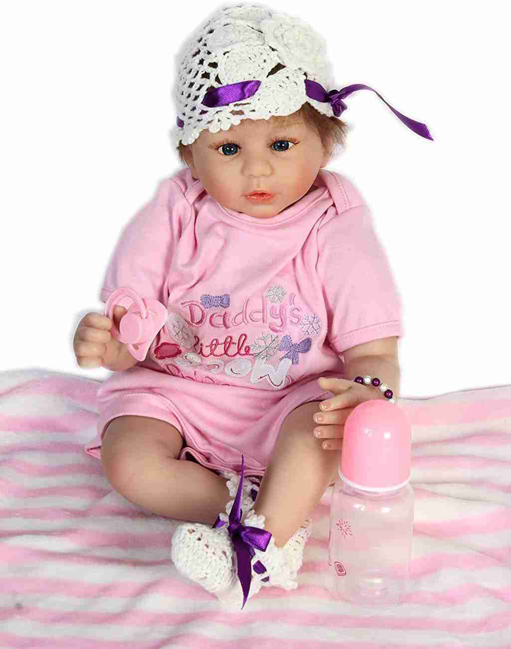 100 Imported Cute Baby Dolls Soft Skin Care