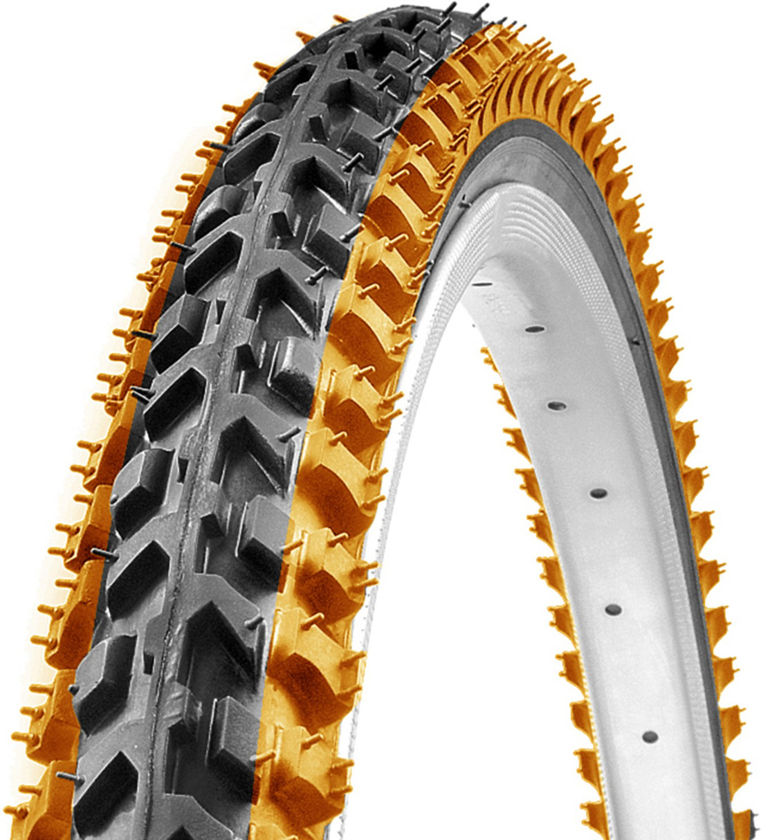 RALSON R 4122 26X1.95 Storm Orange pack of 2 Tyre For Cycle