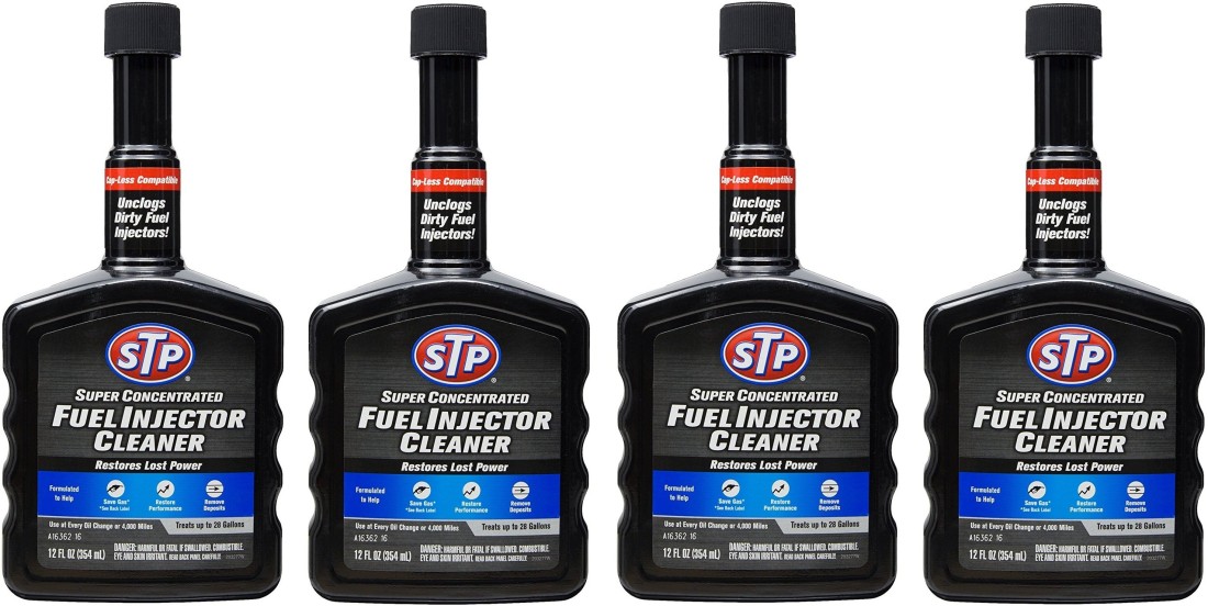 STP Super Concentrated Fuel Injector Cleaner 12/5.25 oz. 