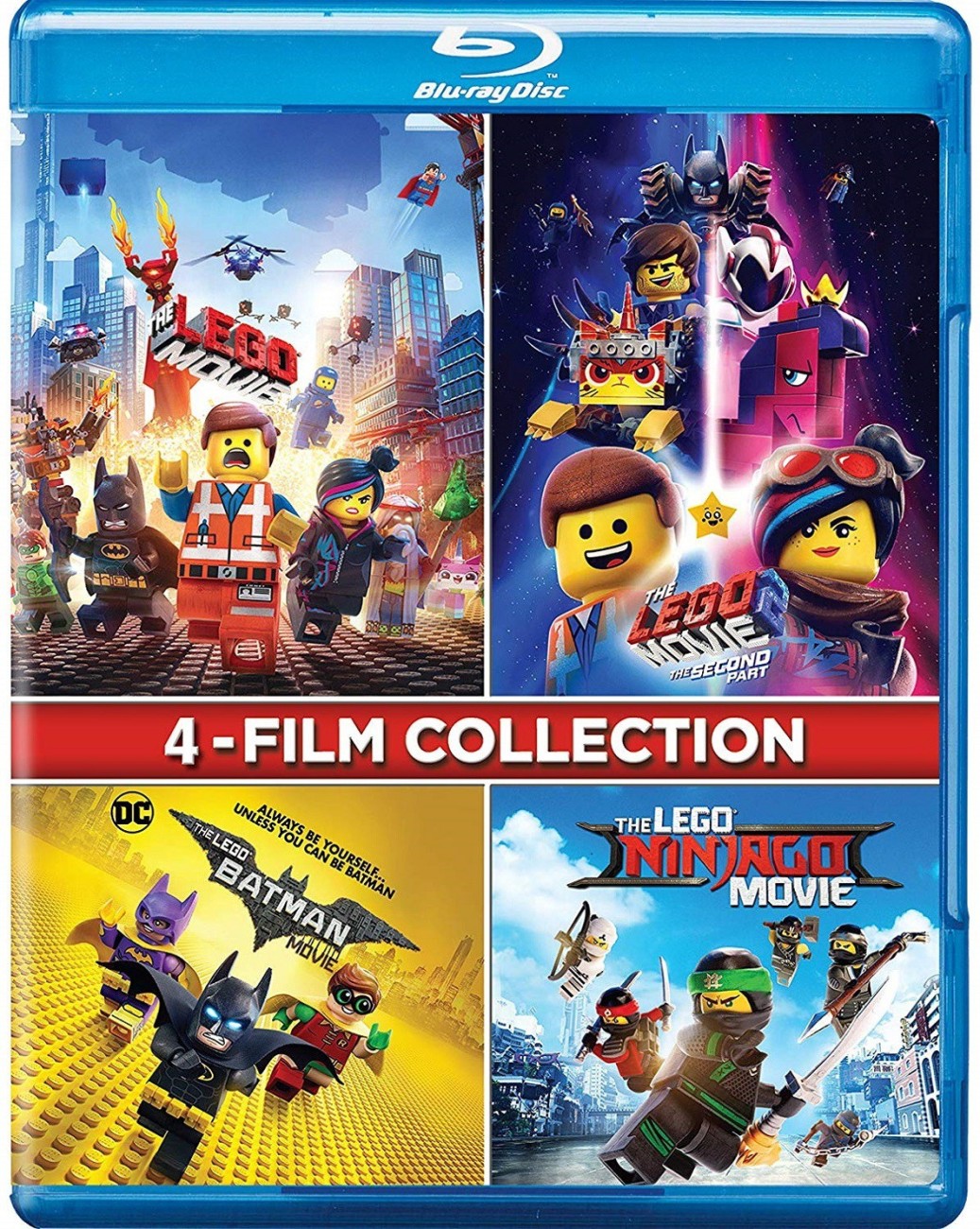 LEGO Blu-ray set: The LEGO Movie, Lego Batman Movie, Lego Ninjago