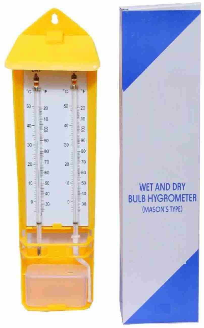 Buy Divinext Wet & Dry Zeal Bulb Zeal Hygrometer Relative Humidity