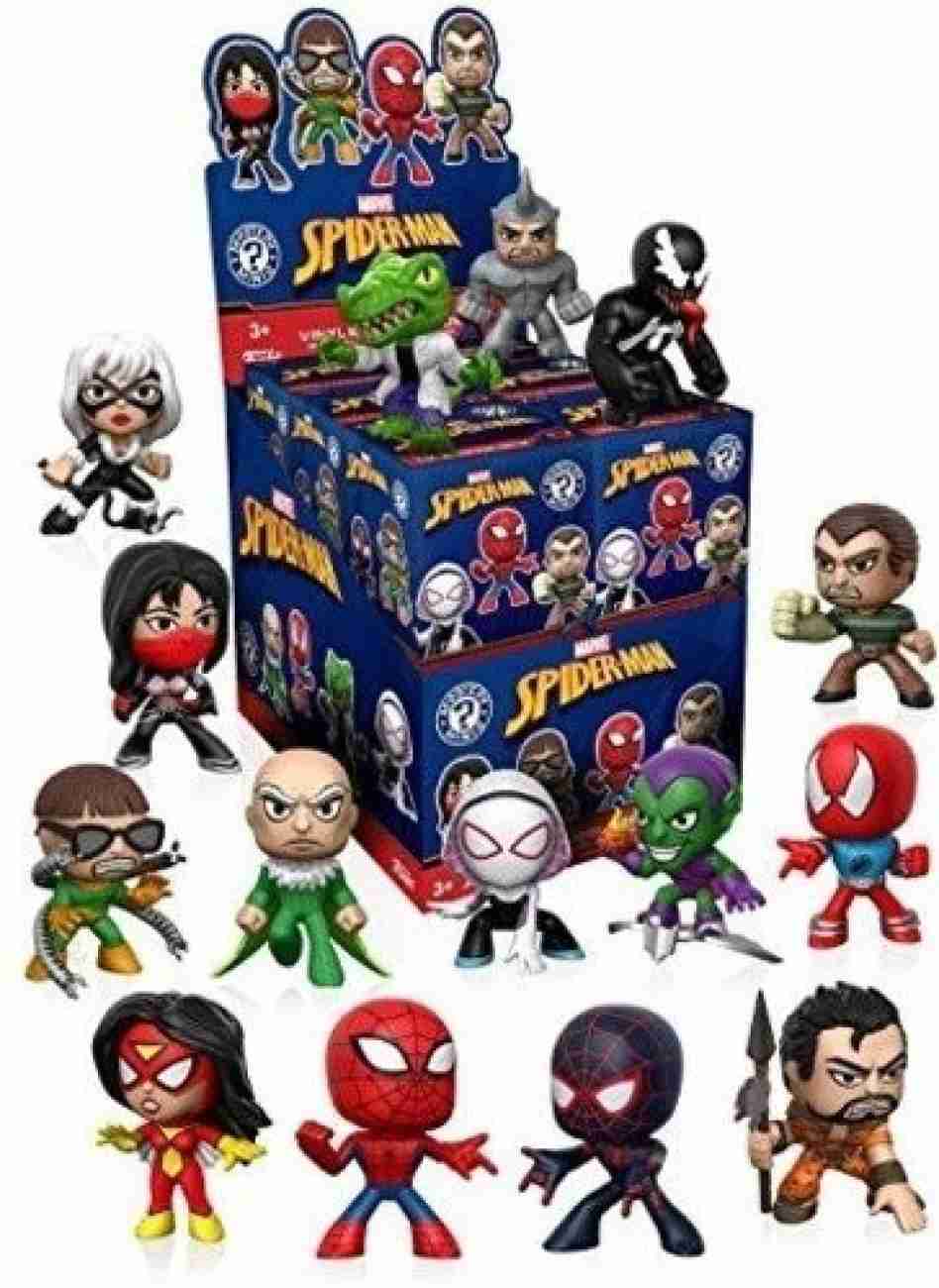 Funko mystery minis spider hot sale man