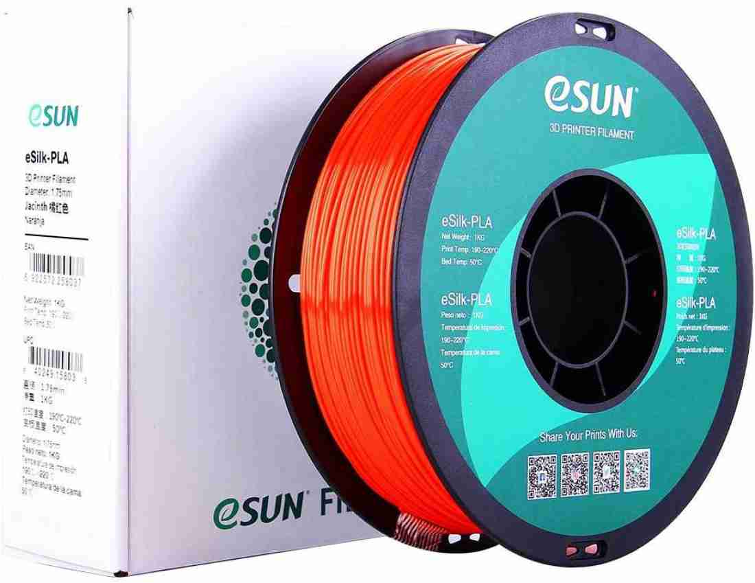 eSUN 1.75mm eSilk PLA Printer Filament Price in India - Buy eSUN 1.75mm  eSilk PLA Printer Filament online at