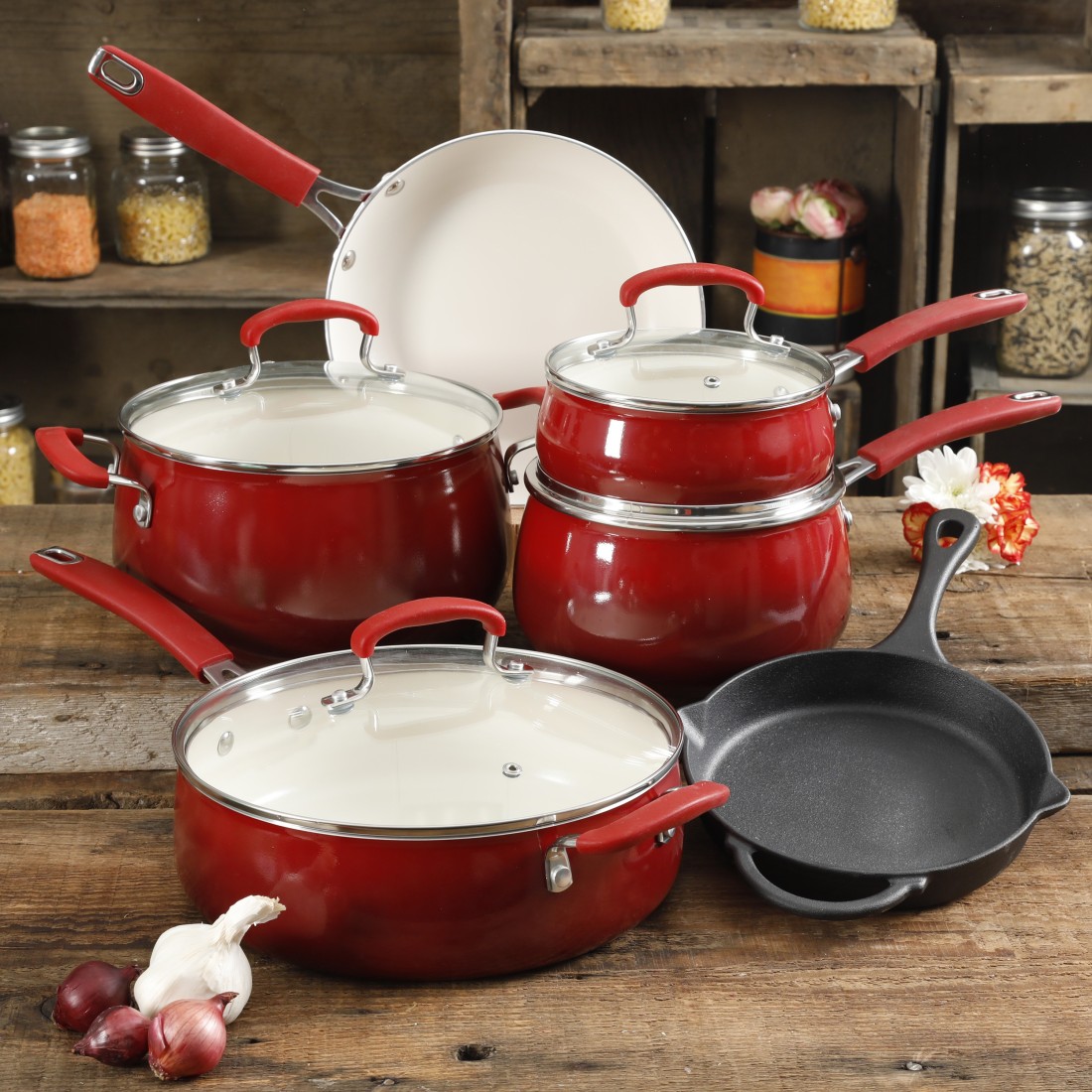 The Pioneer Woman Cookware Set Price in India - Buy The Pioneer Woman  Cookware Set online at