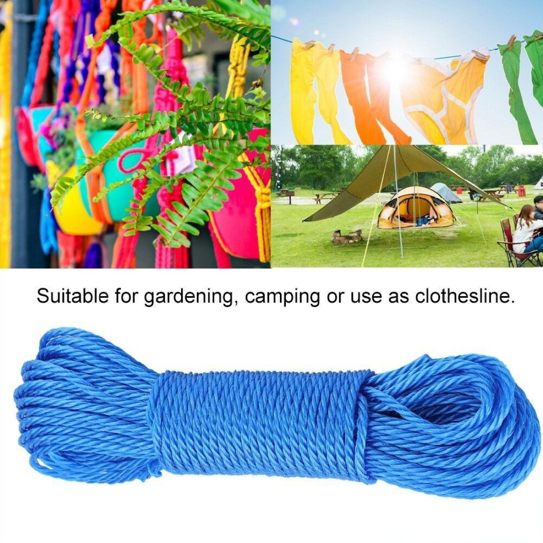 SAIFPRO 4mm x 50meter Nylon Rope For Drying Clothes 4mm Thickness Nylon  Clothesline Price in India - Buy SAIFPRO 4mm x 50meter Nylon Rope For  Drying Clothes 4mm Thickness Nylon Clothesline online