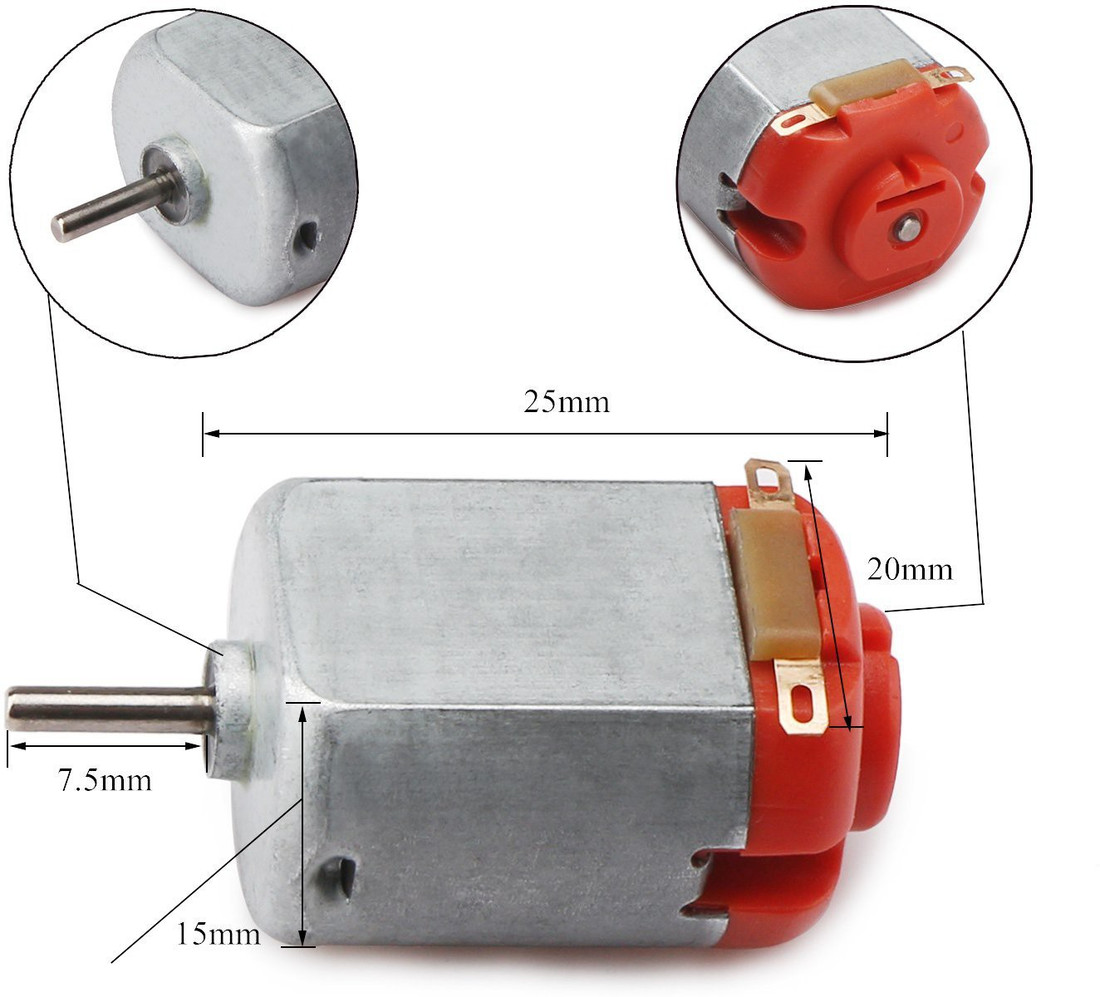 Toy electric motor hot sale kit