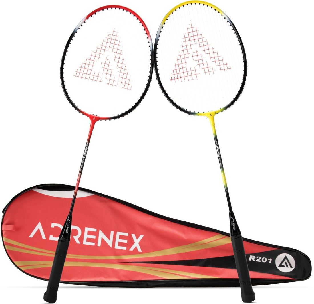 एड्रेनेक्स बाय फ्लिपकार्ट R201 Combo - 2 Badminton Racquet बैडमिंटन किट - Buy एड्रेनेक्स बाय फ्लिपकार्ट R201 Combo