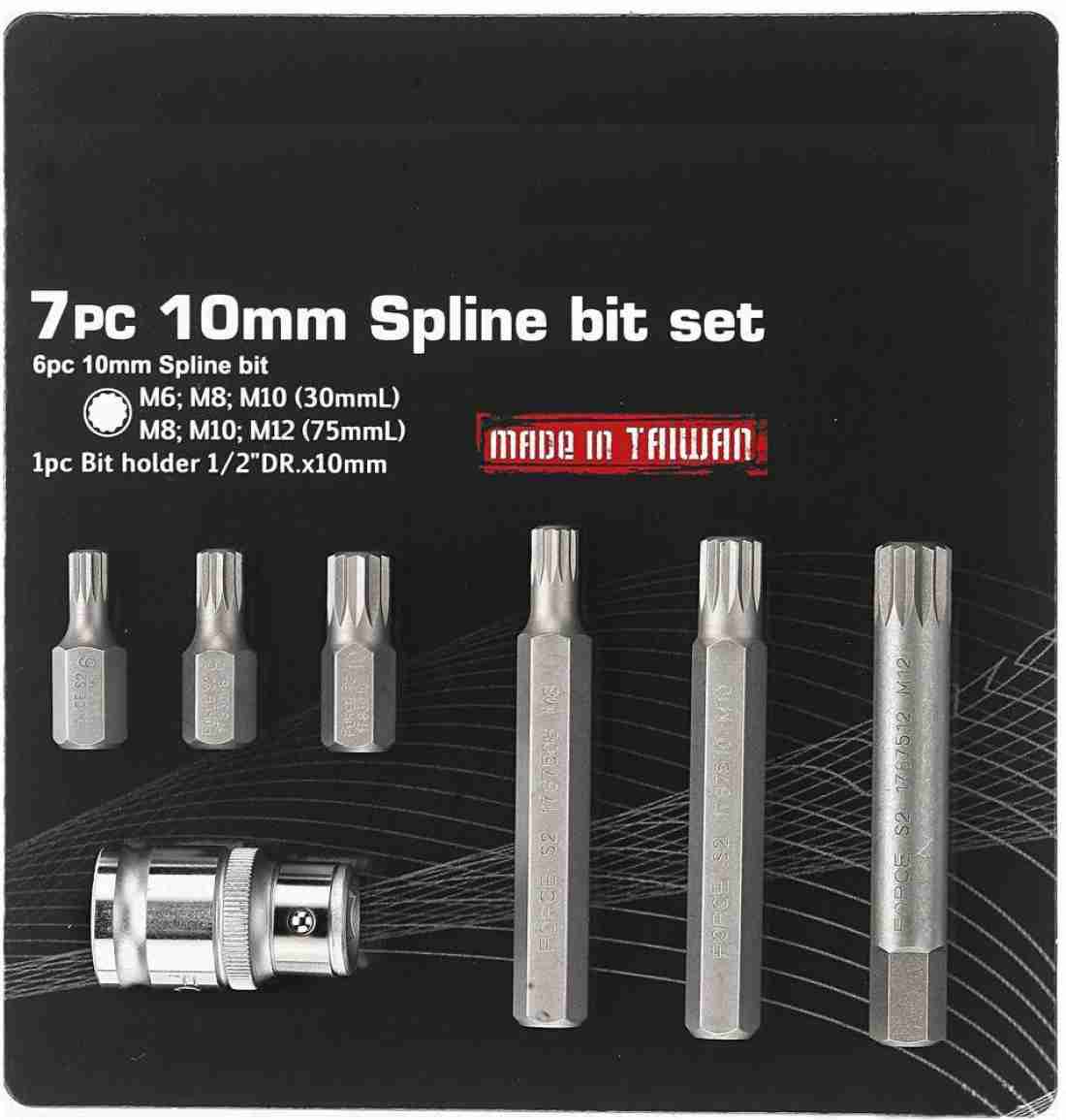 10mm on sale spline bit