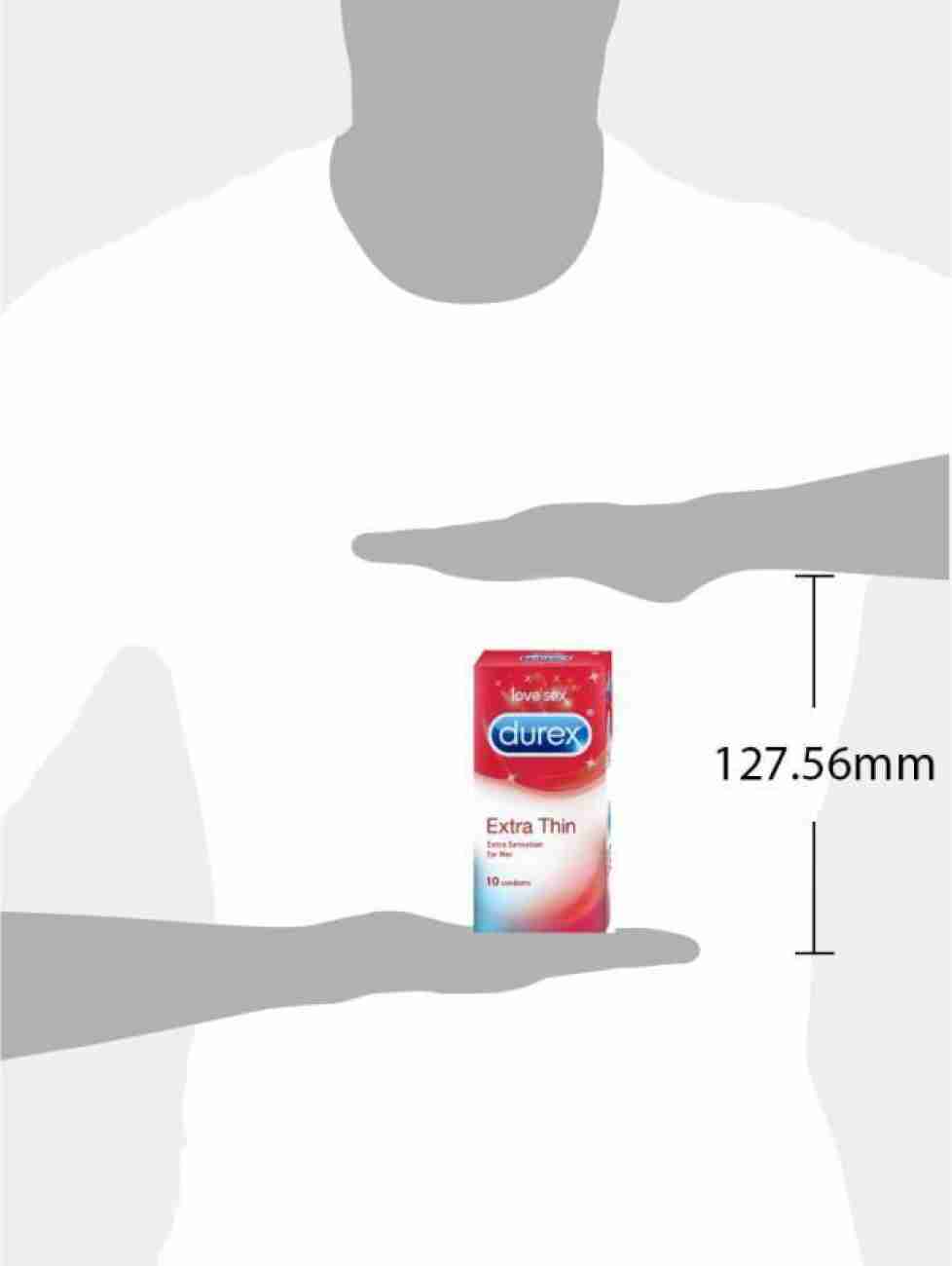 DUREX Extra Thin, Air Ultra Thin (20 Pieces) Condom