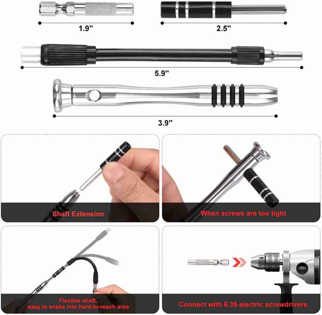 Quad store outlet precision screwdriver