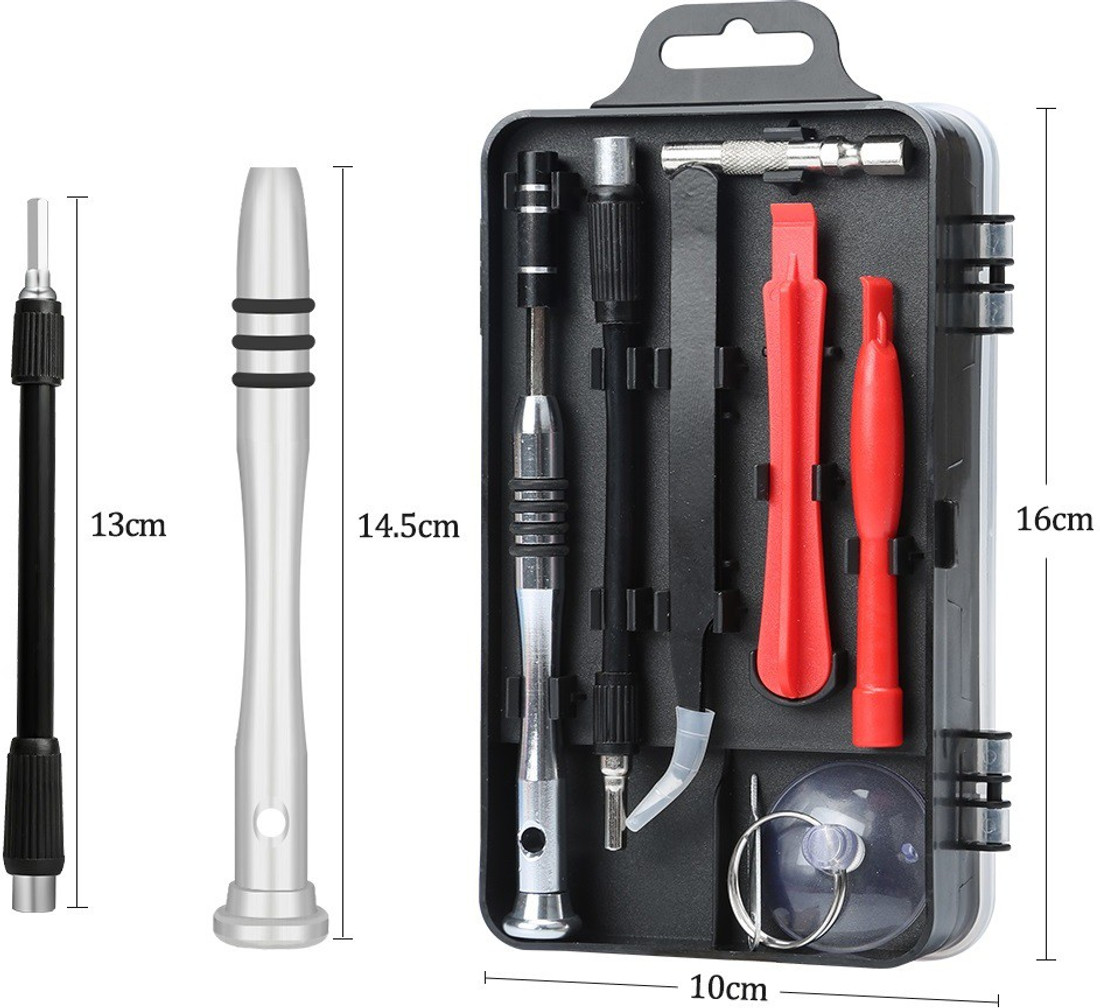 Quad store clearance precision screwdriver