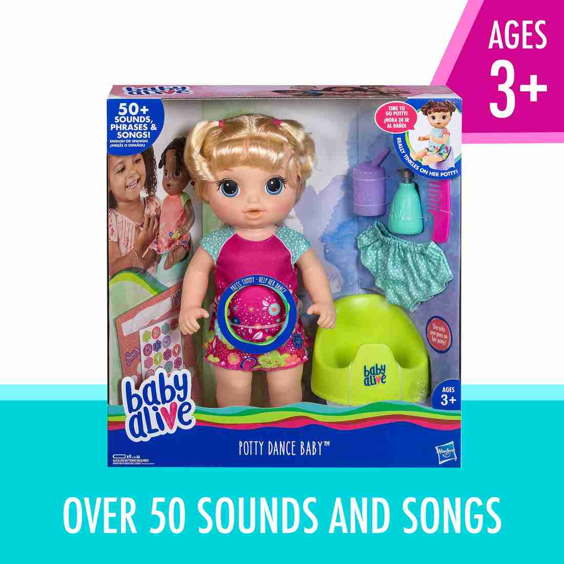 Baby alive that goes potty store
