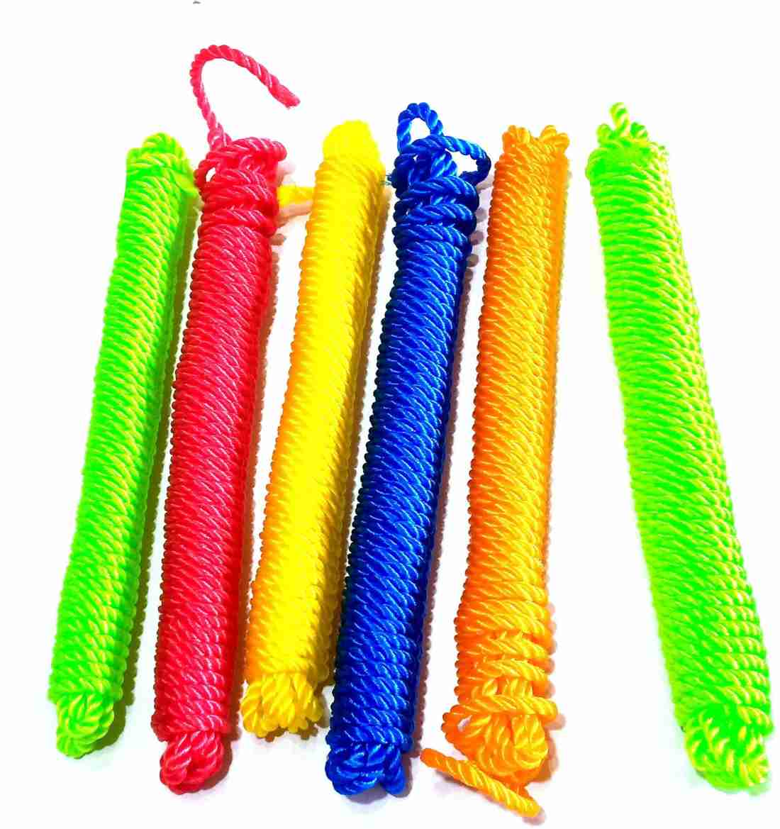 Buy LJL Traders Nylon Rope/Multicolor Cloth Hanging Thin Rope for
