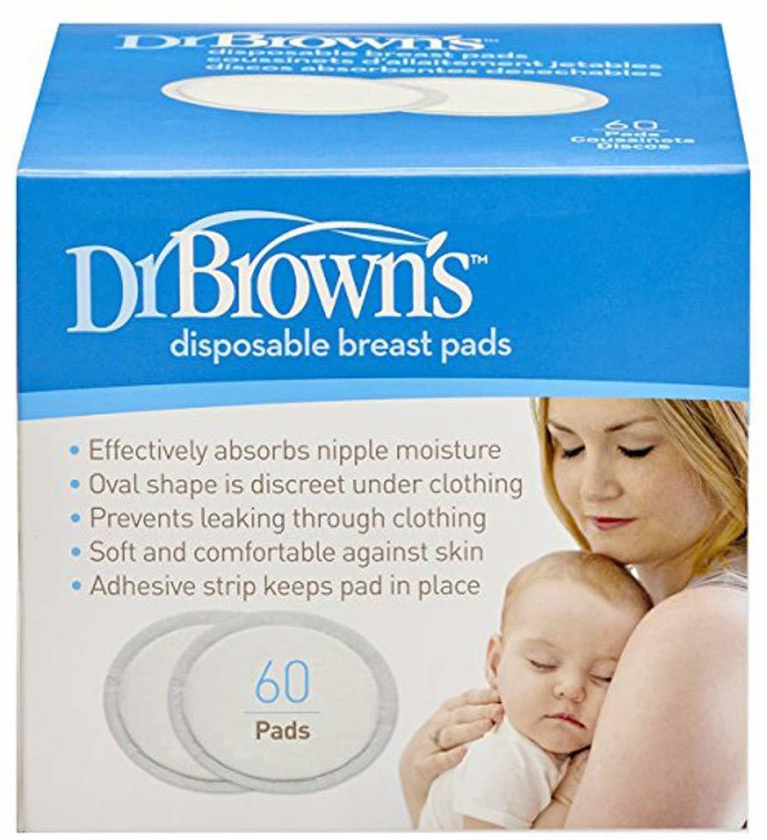 Dr. Brown's Disposable Breast Pad (Oval)