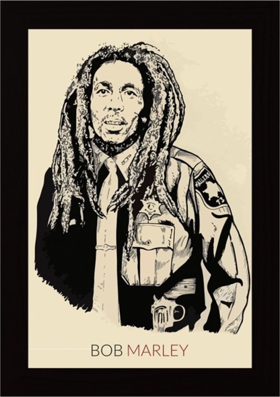 Bob Marley Drawing  Smail Jr