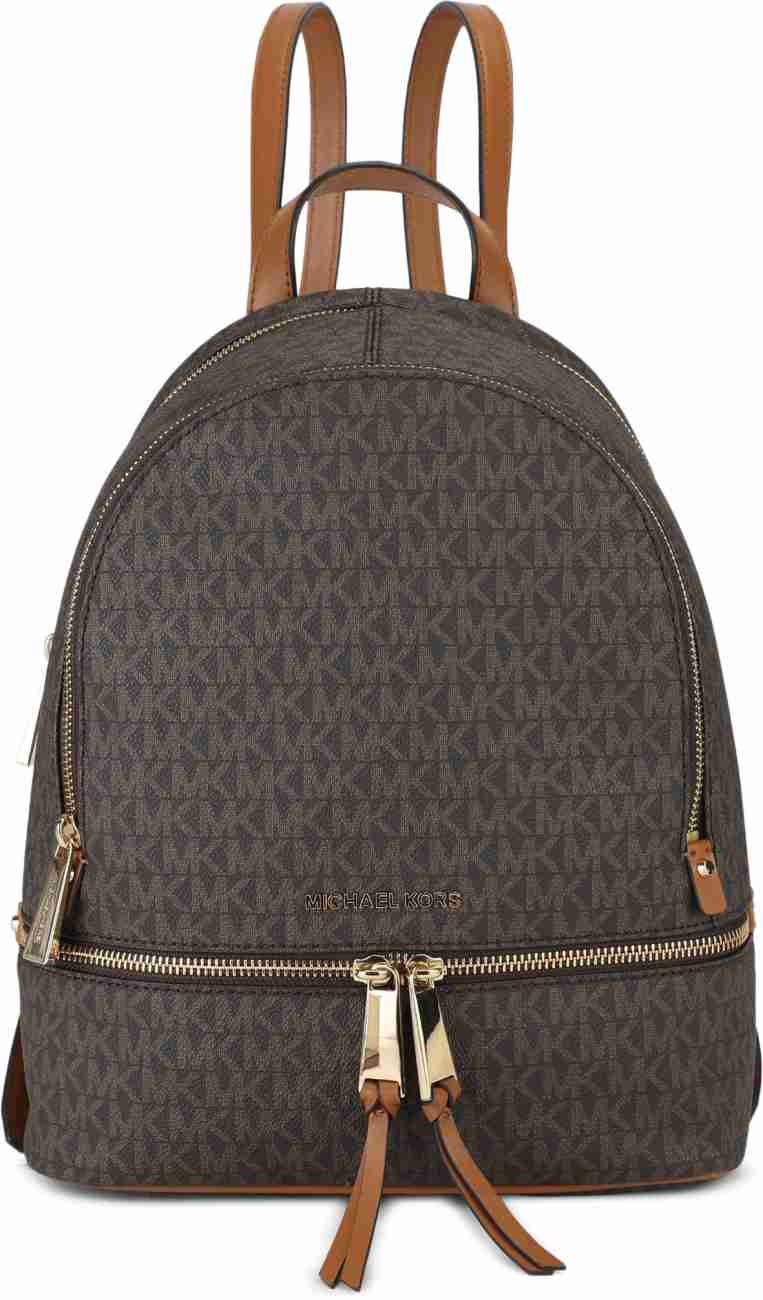 MICHAEL KORS RHEA ZIP 2.5 L Backpack VANILLA - Price in India